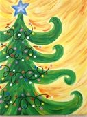 Whimsical Holiday Painting