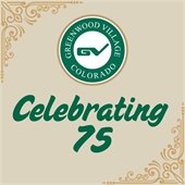 Celebrating 75 with logo