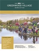 Greenwood VIllage Newsletter April 2025 Cover
