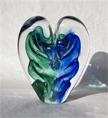 Glass heart by Donna Gordon