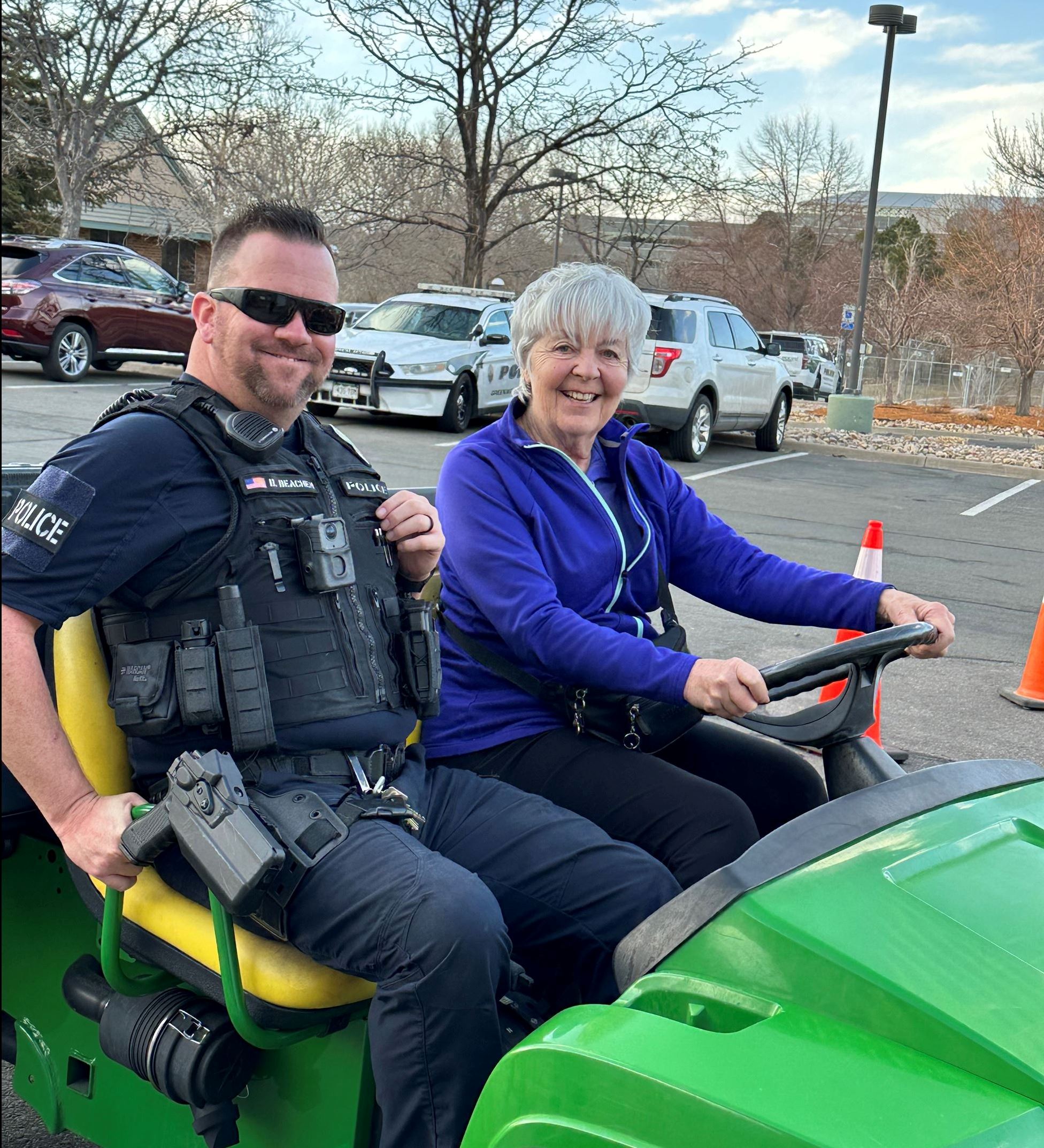 Group of people each holding a piece of paper