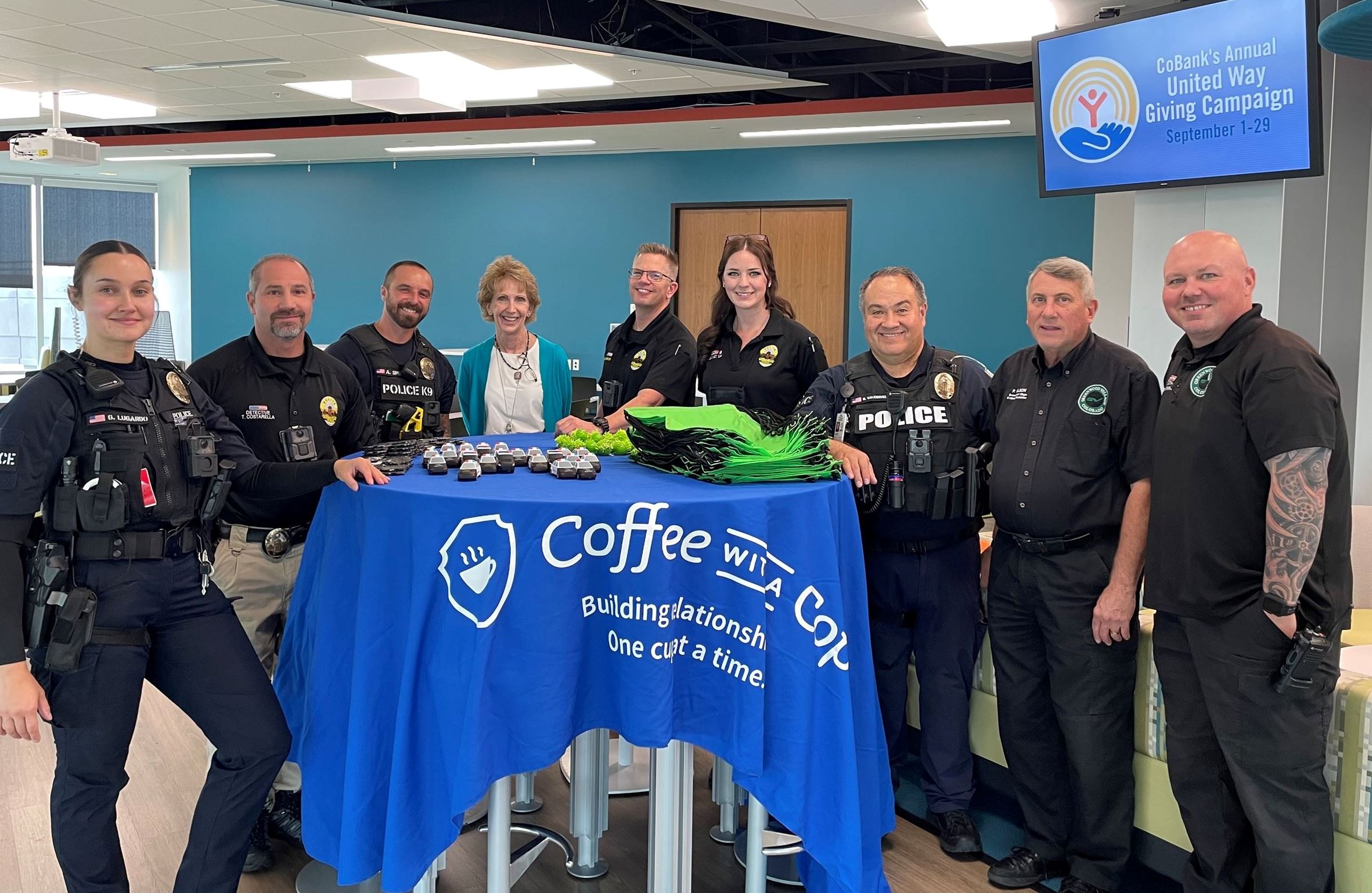 Coffee with a Cop CoBank 2023